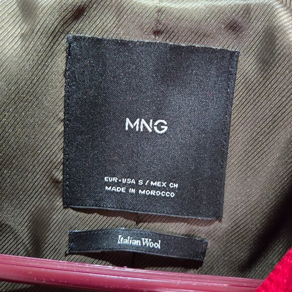MNG Long Pea Coat - Picture 3 of 5